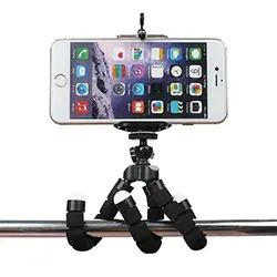 Mini Trépied Portable Flexible pour téléphone Portable Go pro caméra avec support smartphone H-08