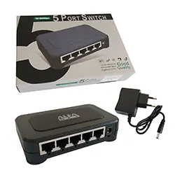 Switch HUB réseau 5 ports RJ45 S105 10-100 Mbps
