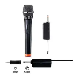 Microphone professionnel Studio sans-fil à condensateur TTD-M14 - Noir