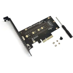 Carte d'extension PCI express PCI-E X4 vers M.2 NVME SSD 2230-2280