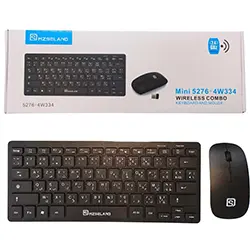 Pack Ensemble clavier souris sans-fil 2.4ghz AZERTY MZSELAND KB5276 + 4W334