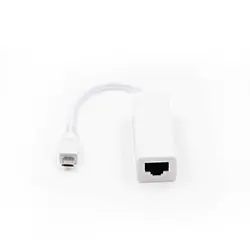 Adaptateur carte réseau ethernet Micro USB 2.0 vers RJ45 100Mbps pour Windows, Android, PC portable, tablette