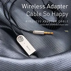 Adaptateur dongle Recepteur Audio Aux Bluetooth 5.0 jack 3.5mm Baseus BA01