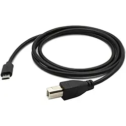 Câble imprimante Micro USB vers USB type-B (USB-B) 1.5m OTG pour imprimante, scanner, Smartphone, Android