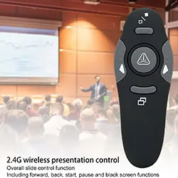 Présentateur télécommandes de présentation sans-fil 2.4Ghz Powerpoint avec Pointeur laser