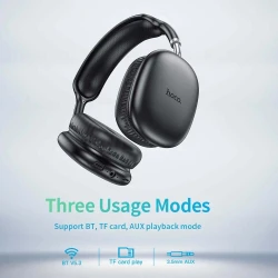 Casque sans-fil Bluetooth 5.3 AUX Micro SD HOCO W35 AIR 45h