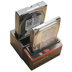 Station d'accueil Docking HDD Multi-fonction Clonage SATA IDE triple emplacement USB 3.0 - 893u3