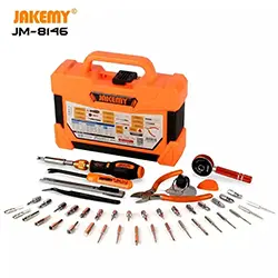 Kit tournevis magnétique 47 en 1 outils de réparation JAKEMY JM-8146