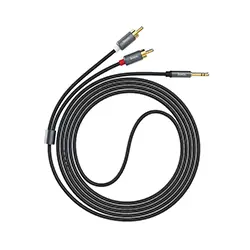 Câble Adaptateur Convertisseur Audio AUX Jack 3.5mm vers double RCA HOCO UPA10