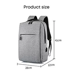 Sac a dos pour ordinateur portable LAPTOP 15.6pouce etanche avec Cable USB