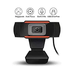 WEBCAM FULL HD 1080P 30fps caméra web USB avec microphone pour PC, ordinateur portable Mac