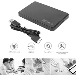 Rack pour disque dur externe HDD SSD 2.5 pouces SATA USB 3.0 MT-E 257