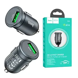Chargeur AUTO HOCO Z43 USB 3A QC3.0 18W