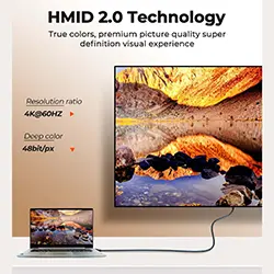 Cable HDMI 2.0 Joyroom SY-20H1 4K@60Hz 2m