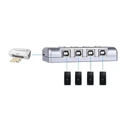 SWITCH commutateur de partage automatique pour imprimante PC USB 4 Ports