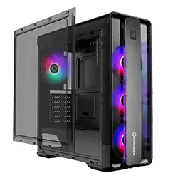 Boitier PC Gaming GAMEMAX Moonlight RGB - Noir