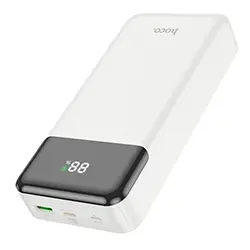 POWER BANK HOCO J102A 20000mAh USB QC3.0 Fast charging 18W et PD20W - Blanc