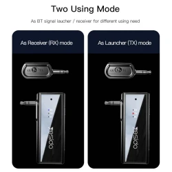 YESIDO YAU41 Émetteur Récepteur Audio 2 en 1 Sans-Fil Bluetooth 5.1