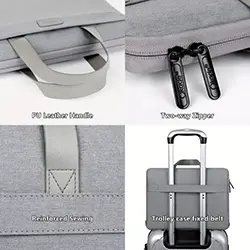 Cartable Laptop 15.6 pouces OKADE T63 Pour Ordinateur Portable Imperméable avec Éponge Antichoc