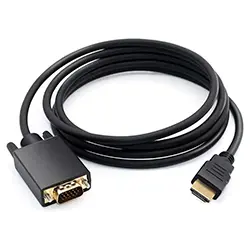 Câble Adaptateur Convertisseur HDMI Mâle vers VGA Mâle 1.8m
