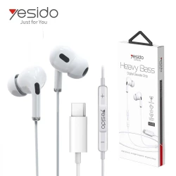 Yesido YH35 Écouteurs Filaire USB-C avec Microphone Intégré