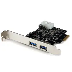 Carte d'extension PCI express PCI-E 2 Ports USB 3.0 1X