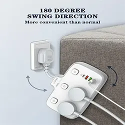 Multiprise universelle LDNIO SC2413 2 Prise AC + 3 USB + 1 USB-C PD - 2500W
