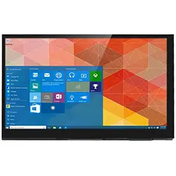 Ecran tactile 7 pouces IPS 1024 x 600 HD avec Haut parleur + Support compatible Raspberry Pi 4/5