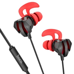 HOCO M105 Ecouteur Gaming Filaire AUX Jack 3.5mm avec Microphone détachable