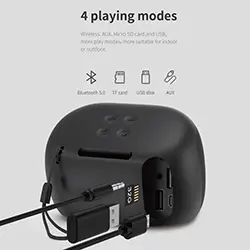 Haut-parleur Enceinte portable sans-fil Bluetooth AUX Micro SD USB Havit SK800BT