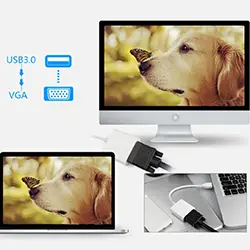Adaptateur convertisseur USB 3.0 vers VGA 1080P