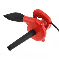 Souffleur Aspirateur 600W Q1B-2.8 Nettoyage PC Maison Voiture - Rouge