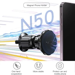 Yesido C154 Support magnétique Téléphone auto sur grille d’aération avec crochet