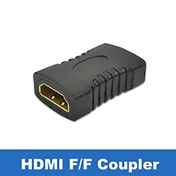 Coupleur adaptateur Connecteur d'extension HDMI femelle à femelle