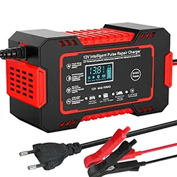 Chargeur rapide de batterie de voiture LCD, réparation SnapPulse, acide de plomb AGM 12v 6A