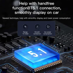 YESIDO YAU41 Émetteur Récepteur Audio 2 en 1 Sans-Fil Bluetooth 5.1
