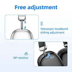 Casque sans-fil Bluetooth 5.3 AUX Micro SD HOCO W35 40h