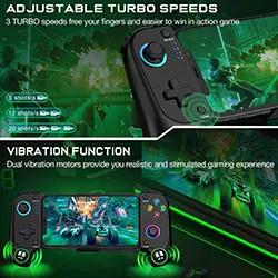 Manette de jeux sans-fil Bluetooth SAITAKE STK-7009F pour ANDROID / IOS
