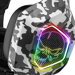 Casque Gaming Spirit of gamer ELITE-H50 ARTIC EDITION Camouflage MIC-EH50WT Pour PC PS4 SWITCH XBOX ONE