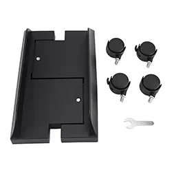 Support unité central PC Amovible Réglable avec 4 roues