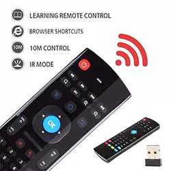 Télécommande Air Mouse Avec Clavier Sans Fil 2.4Ghz Pour Smart Tv/ Tv Box Android PC