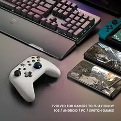 Manette GameSir T4 Pro Bluetooth 2.4GHz Multi-plateforme pour PC ANDROID IOS SWITCH