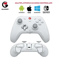 Manette de jeux sans-fil Gamesir Cyclone T4C Multiplateforme rechargeable avec Joystick à Effet Hall pour ANDROID PC IOS SWITCH