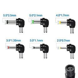 Chargeur adaptateur Alimentation universel 30W, 3V, 4.5V, 5V, 6V, 7.5V, 9V, 12V, 2.1A, USB AC/DC Réglable