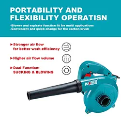 Soufleur et Aspirateur Portable Electrique 220v 600W PUSELLO PB004