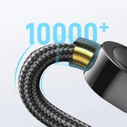 Cable Joyroom S-CC100A4 USB-C Type-c vers Type-c PD 100W LED Digital Display 1.2m