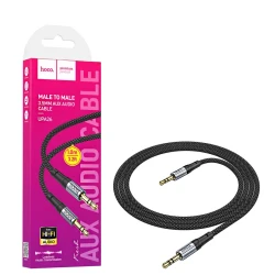 HOCO UPA26 Cable AUX 3.5mm audio mâle vers mâle tressé 1m
