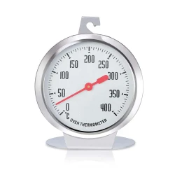 Thermomètre cuisson spécial four en INOX Température 0°C - 400°C