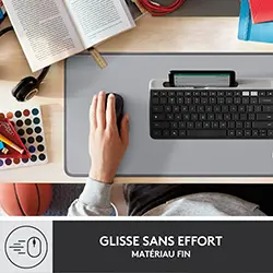 Tapis de souris Sous-main Logitech Desk Mat Studio Series 300 x 700mm 