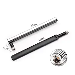 Antenne SMA mâle pour 4G LTE Modem Routeur 5dBi - Noir